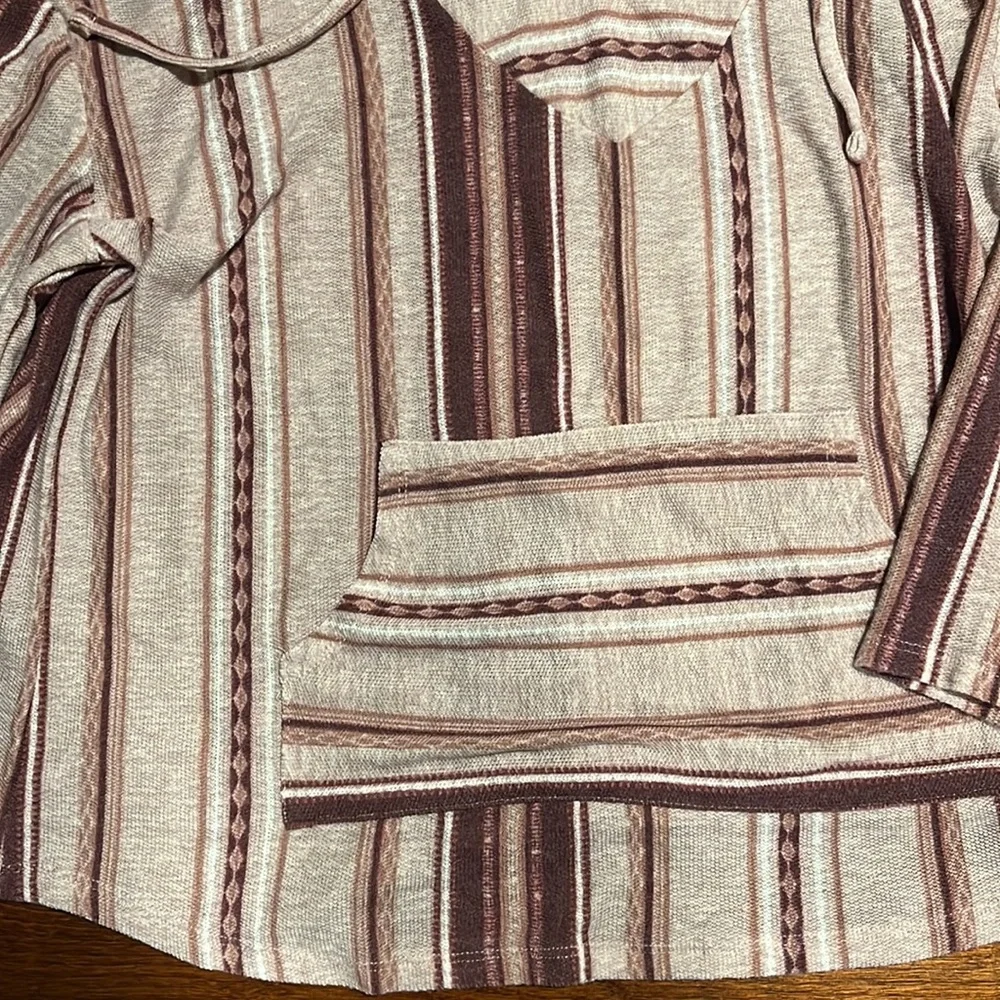 Wallflower Bohemian Boho Indie Coverup Hoodie Size XL - Picture 4 of 4